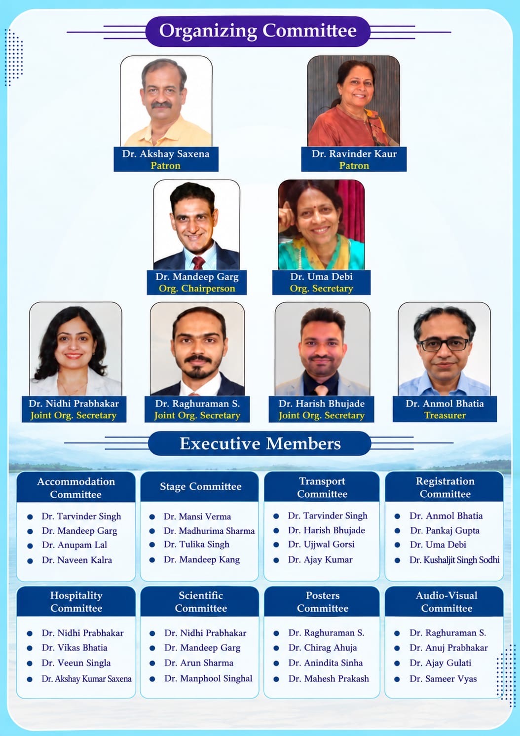Organizing Committee and Executive Members